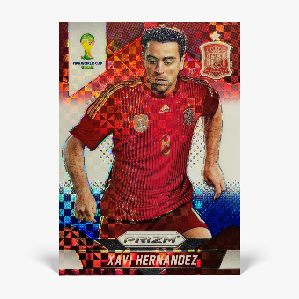 2014 Panini Prizm FIFA W/C Brazil - Power Plaid Prizm - Xavi Hernández