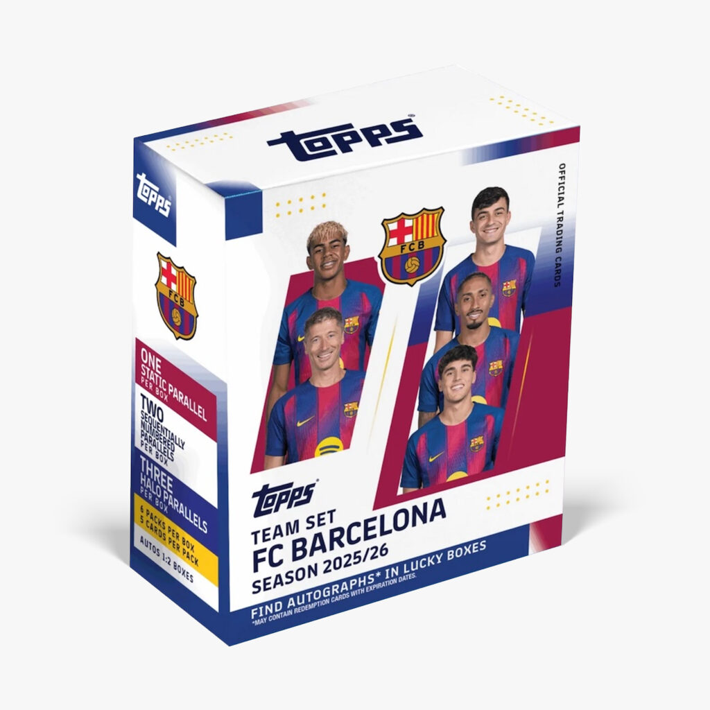 2025-26 Topps Team Set FC Barcelona