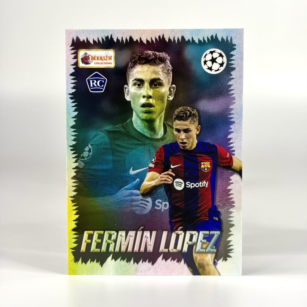 2023-24 Topps Merlin Heritage UCC - Young Guns - Fermín López