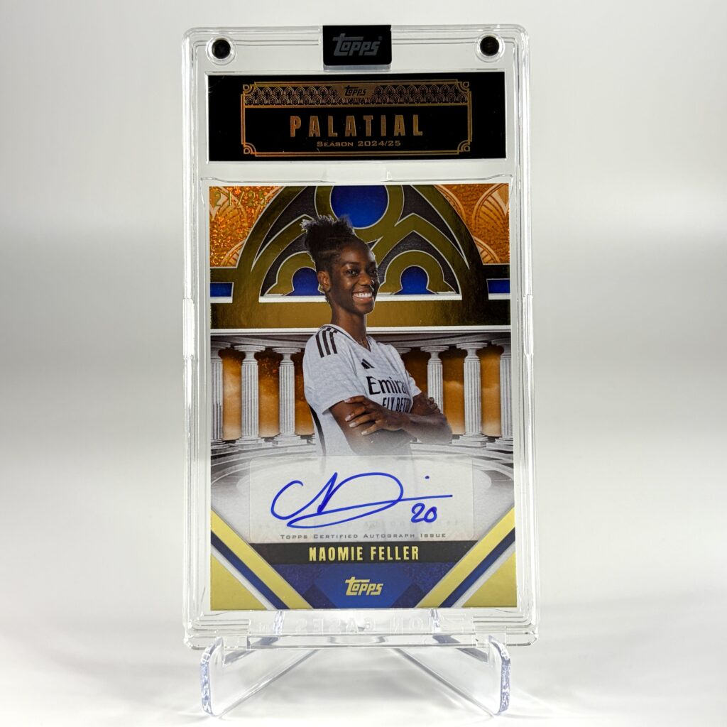 2024-25 Topps Palatial Real Madrid - Palatial Pose - Naomie Feller Autograf /25