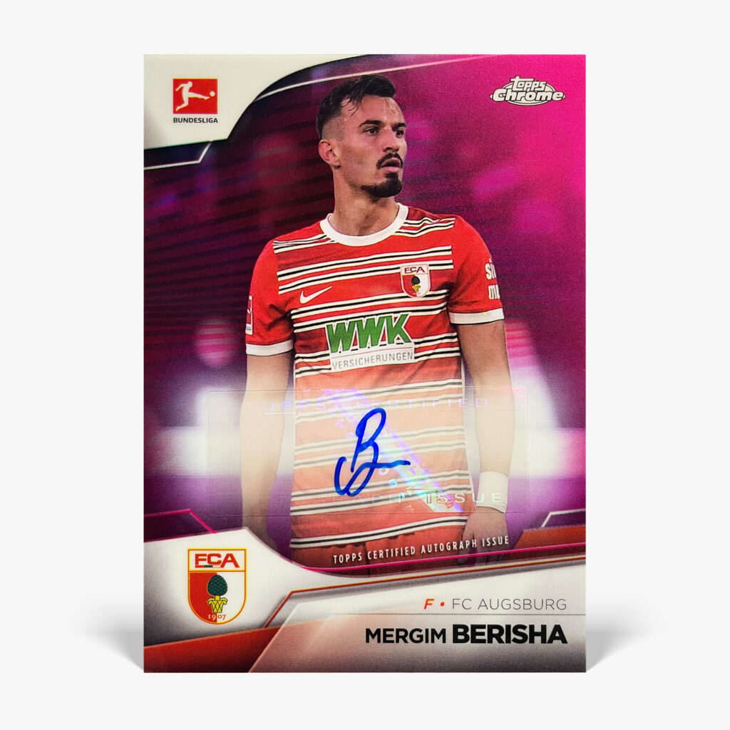 2022-23 Topps Chrome Bundesliga - Mergim Berisha Autograf /150