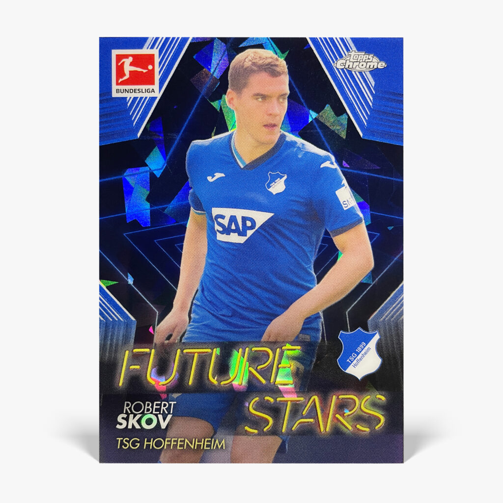 2020-21 Topps Chrome Sapphire Bundesliga - Future Stars - Robert Skov