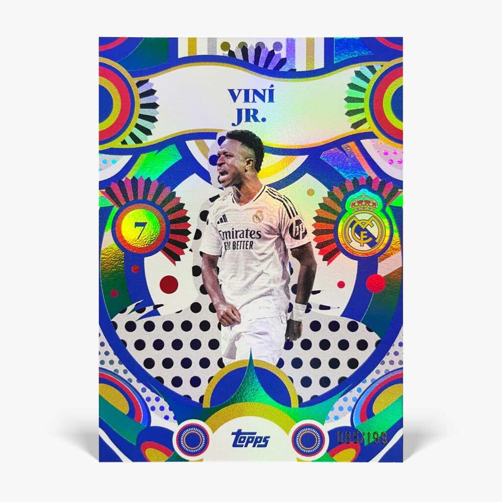 2024-25 Topps Team Set Real Madrid - Flamenco Flare - Vini Jr. /199