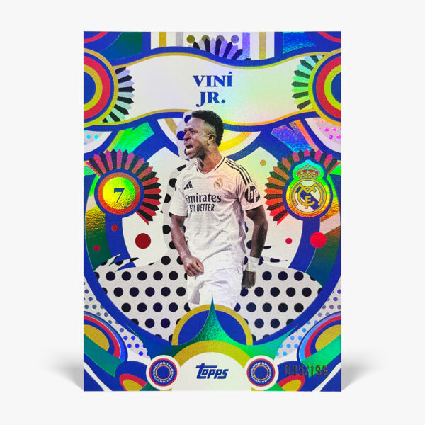 2024-25 Topps Team Set Real Madrid - Flamenco Flare - Vini Jr. /199