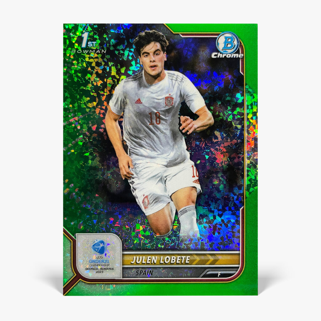 2022 Bowman Chrome UEFA U21 Euros - Julen Lobete /99