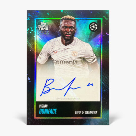 2024-25 Topps Showtime UCC - Victor Boniface Autograf /49