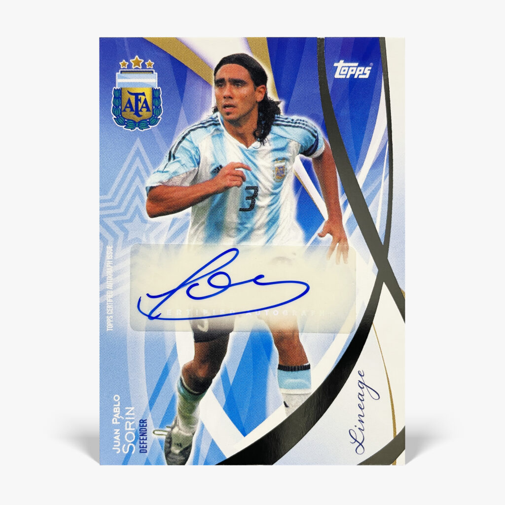2024 Topps Lineage Argentina - Juan Pablo Sorín Autograf
