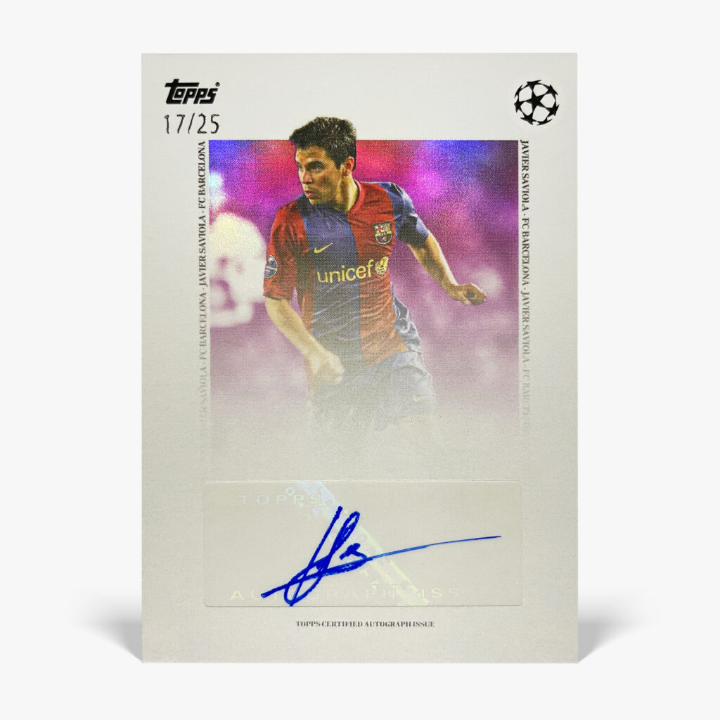 2024-25 Topps Simplicidad - Javier Saviola Autograf /25