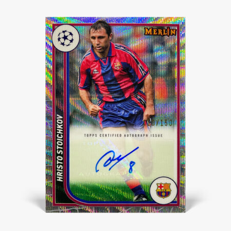 2023-24 Topps Merlin UCC - Hristo Stoichkov Autograf /150
