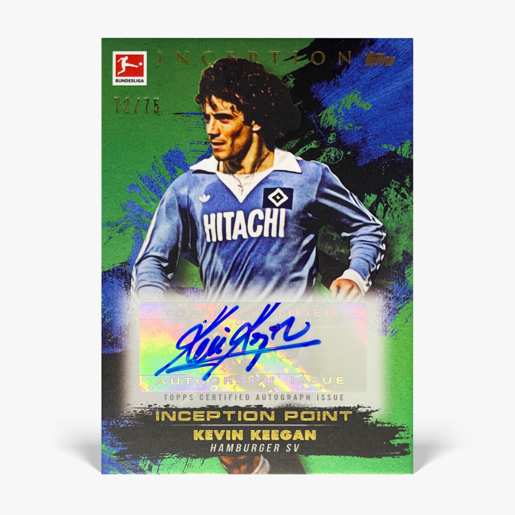 2024-25 Topps Inception Bundesliga - Kevin Keegan Autograf /75