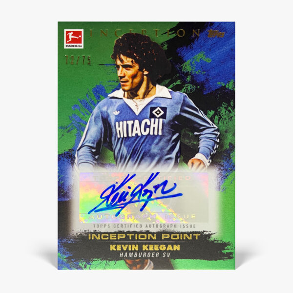 2024-25 Topps Inception Bundesliga - Kevin Keegan Autograf /75
