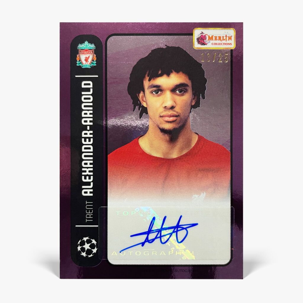 2022-23 Topps Merlin 98 Heritage UCC - Trent Alexander-Arnold Autograf /25
