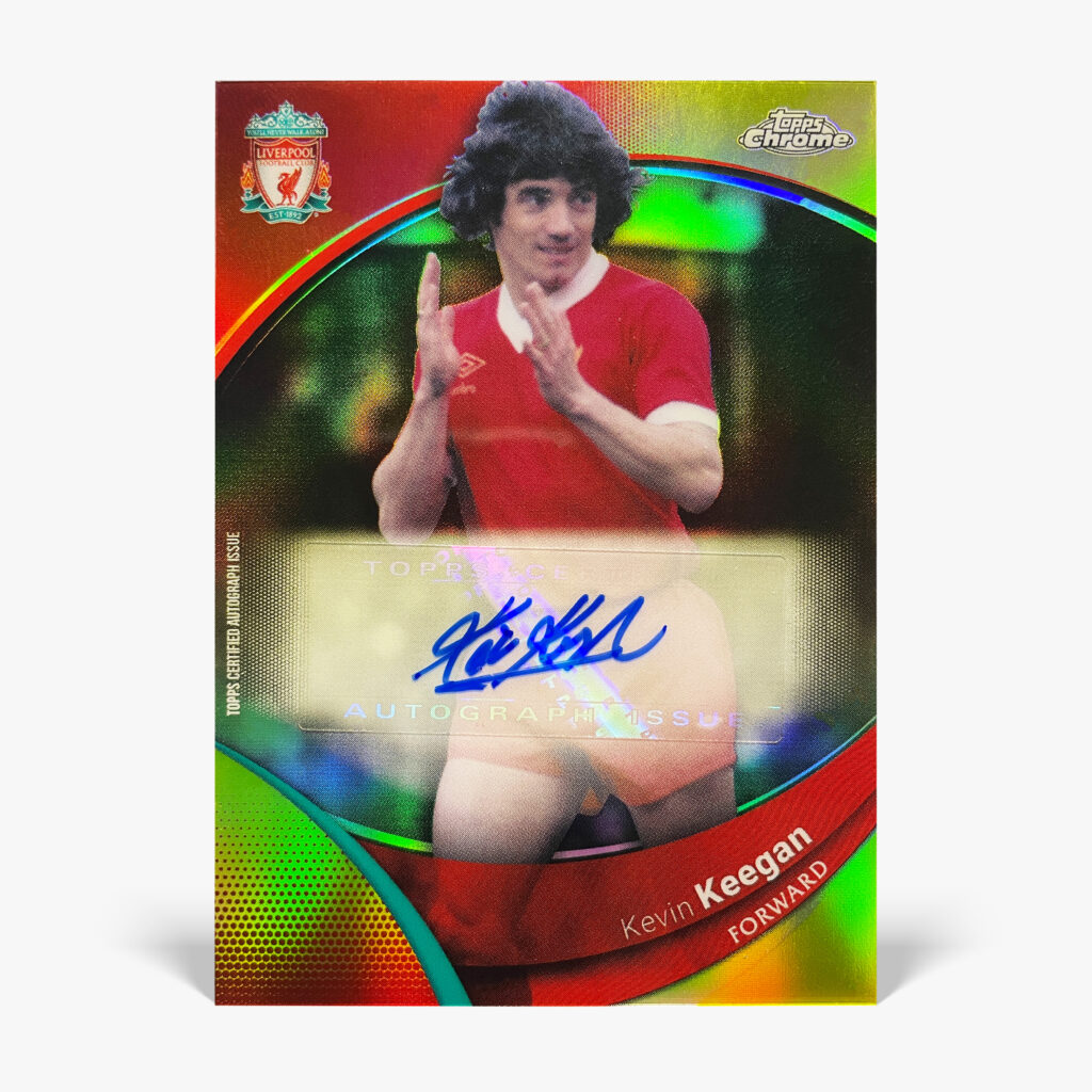2023-24 Topps Chrome Liverpool FC - Kevin Keegan Autograf /75