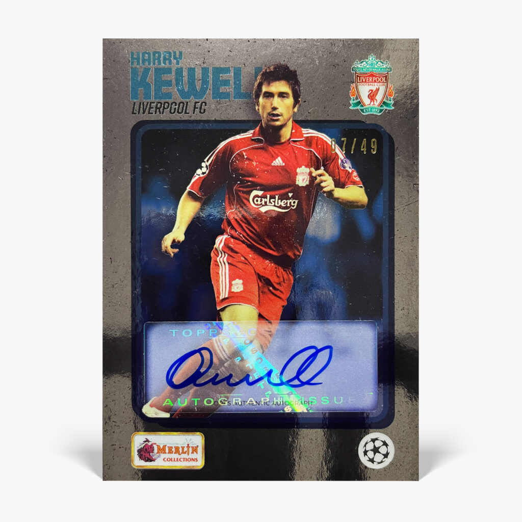 2022-23 Topps Merlin 98 Heritage UCC - Harry Kewell Autograf /49