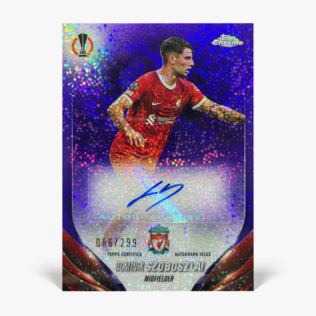 2023-24 Topps Chrome UCC - Dominik Szoboszlai Autograf /299