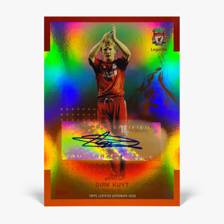2022-23 Topps Team Set Liverpool FC - Dirk Kuyt Autograf /25