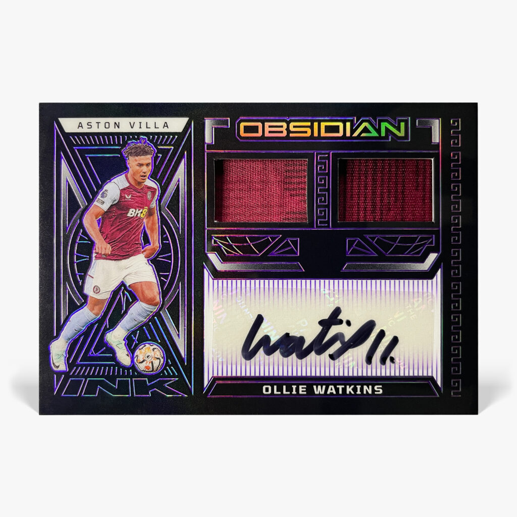 2023-24 Panini Obsidian - Ollie Watkins Autograf Relic /10