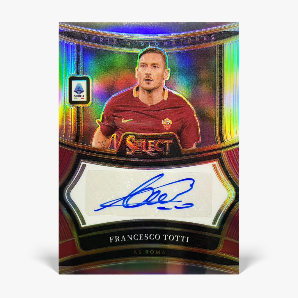 2024-25 Panini Select Serie A - Francesco Totti Autograf