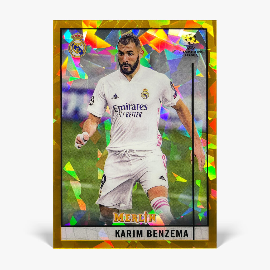 2020-21 Topps Merlin UCC - Karim Benzema /50