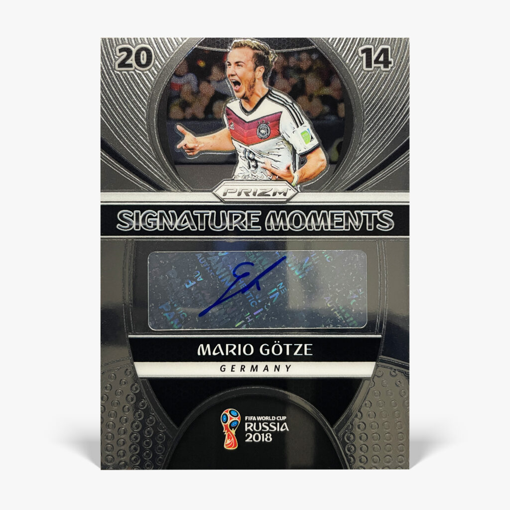 2018 Panini Prizm FIFA W/C Russia - Signature Moments - Mario Götze Autograf