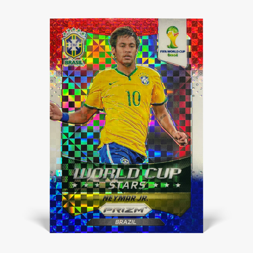 2014 Panini Prizm FIFA W/C Brazil - World Cup Stars (Plaid) - Neymar Jr.