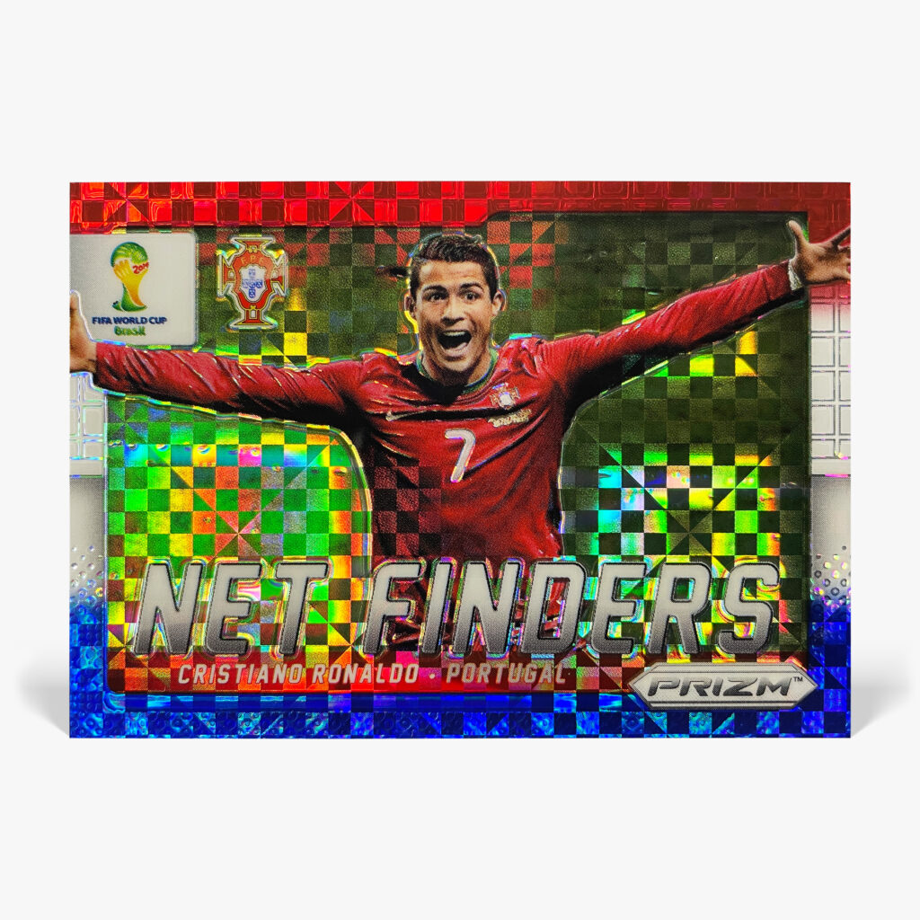 2014 Panini Prizm FIFA W/C Brazil - Net Finders (Plaid) - Cristiano Ronaldo