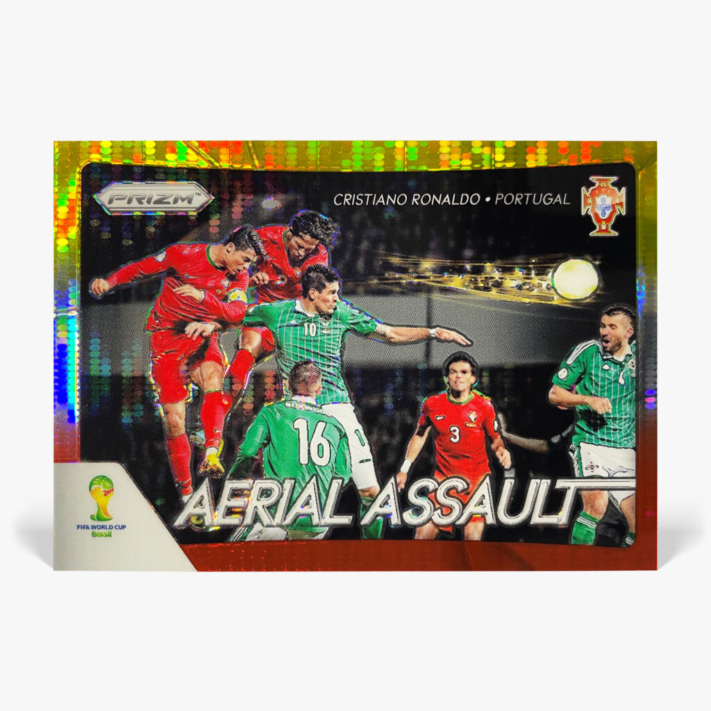 2014 Panini Prizm FIFA W/C Brazil - Aerial Assault (Pulsar) - Cristiano Ronaldo