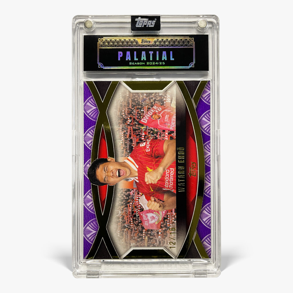 2024-25 Topps Palatial Liverpool - Anfield Ovation - Wataru Endo /15