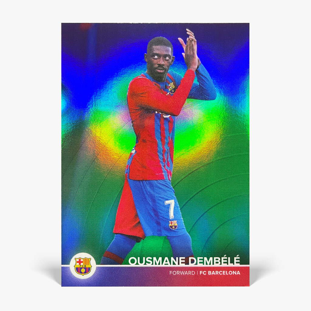 2021-22 Topps Team Set FC Barcelona - Ousmane Dembélé /75