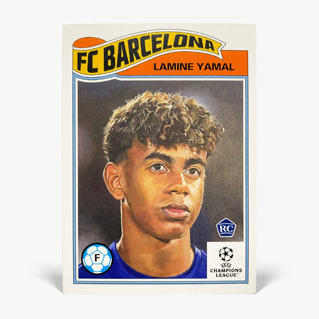 2023 Topps Living Set - Lamine Yamal #596