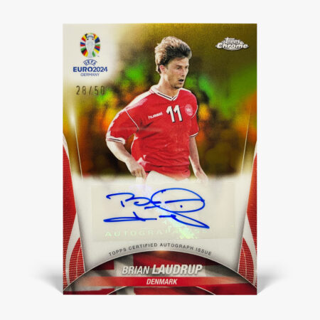2024 Topps Chrome UEFA Euro - Brian Laudrup Autograf /50
