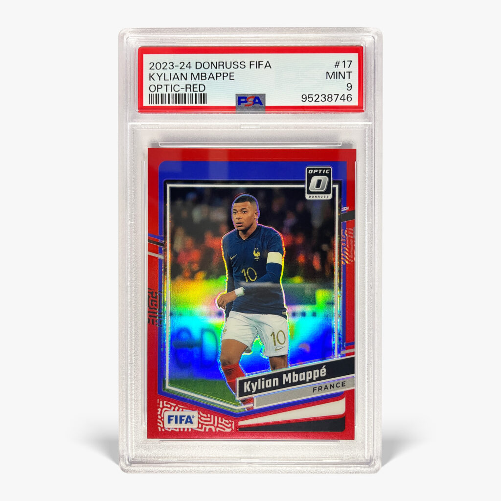 2023-24 Panini Donruss - Optic - Kylian Mbappé /299 PSA 9