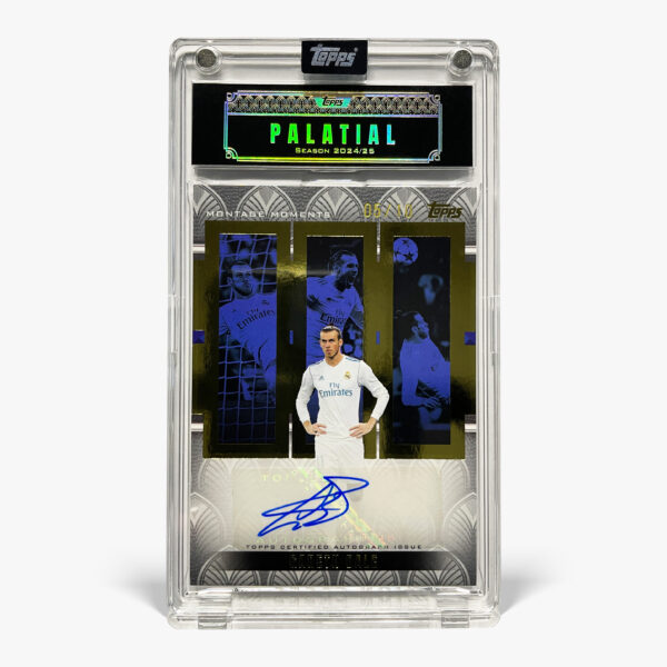 2024-25 Topps Palatial Real Madrid - Montage Moments - Gareth Bale Autograf /10