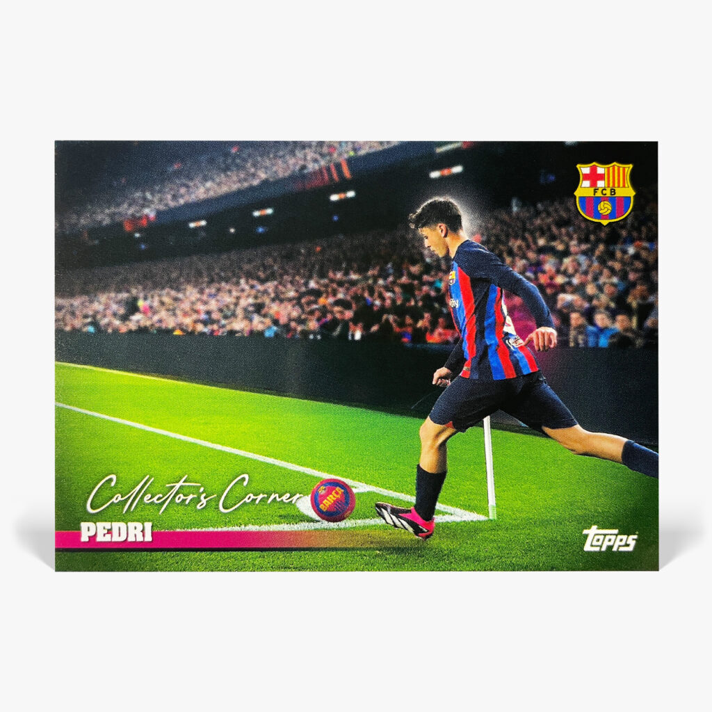 2025-26 Topps Team Set FC Barcelona - Collector's Corner - Pedri