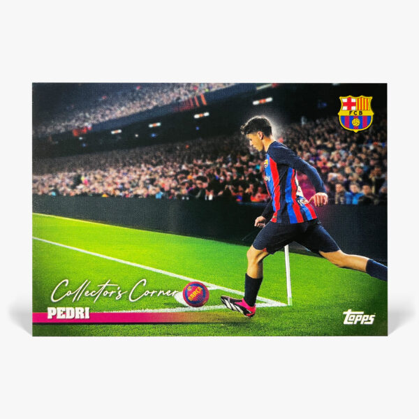 2025-26 Topps Team Set FC Barcelona - Collector's Corner - Pedri