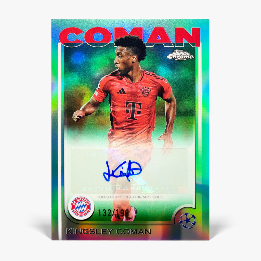 2024-25 Topps Chrome UCC - Kingsley Coman Autograf /199