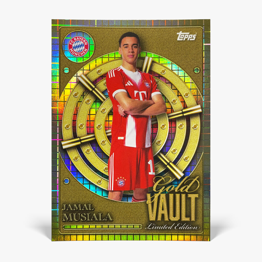 2025-26 Topps Bayern München Collector Tin - Gold Vault - Jamal Musiala