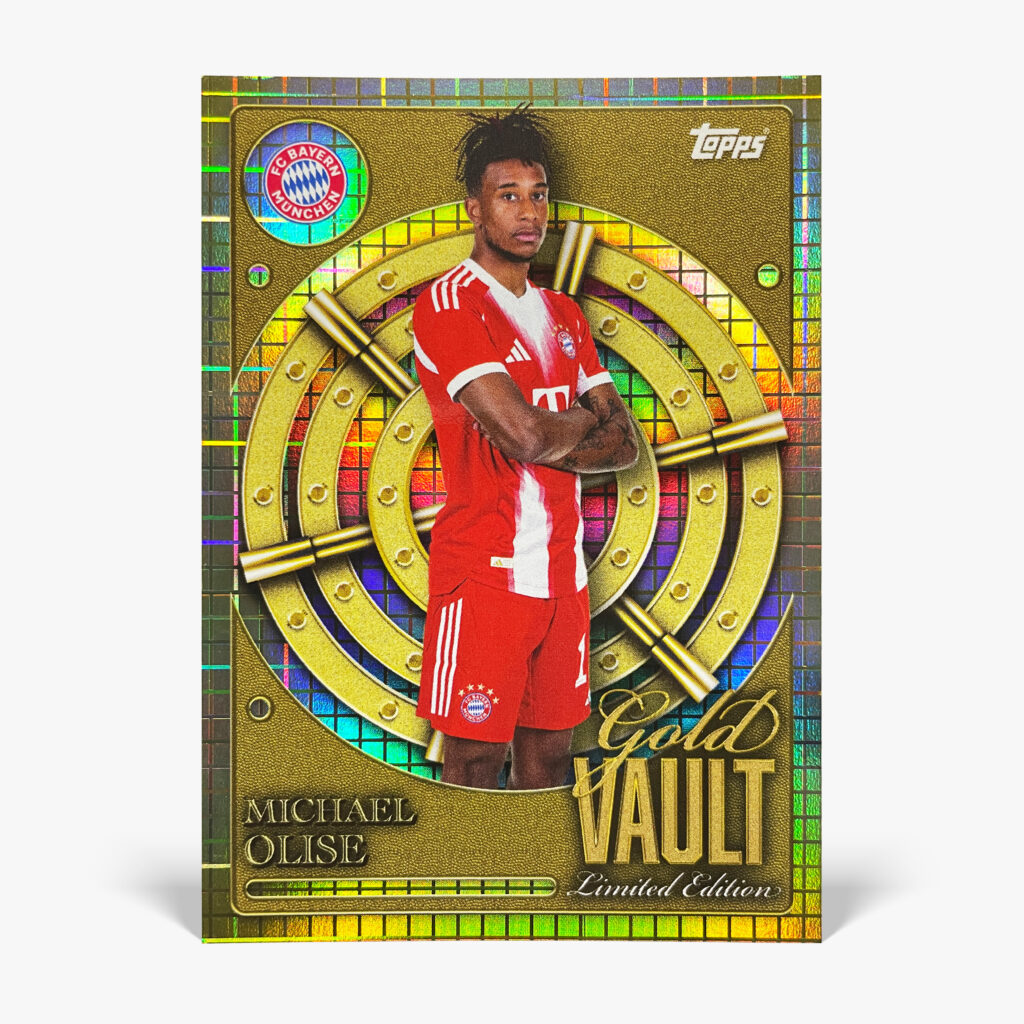 2025-26 Topps Bayern München Collector Tin - Gold Vault - Michael Olise