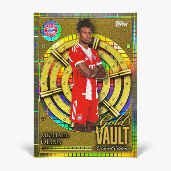 2025-26 Topps Bayern München Collector Tin - Gold Vault - Michael Olise