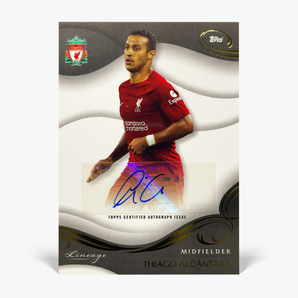 2022-23 Topps Lineage Liverpool - Thiago Alcântara Autograf