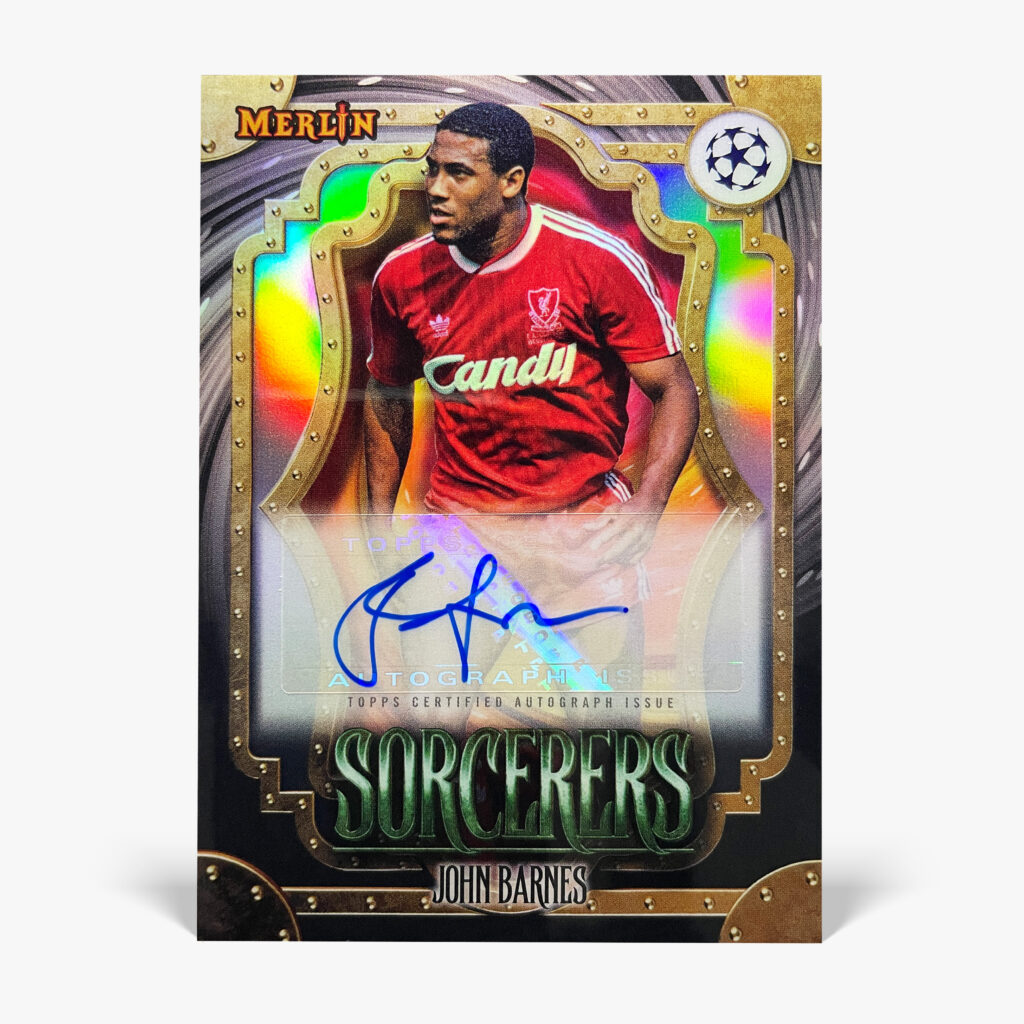 2023-24 Topps Merlin UCC - Sorcerers - John Barnes Autograf