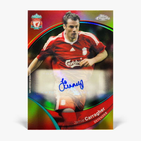 2023-24 Topps Chrome Liverpool FC - Jamie Carragher Autograf /50