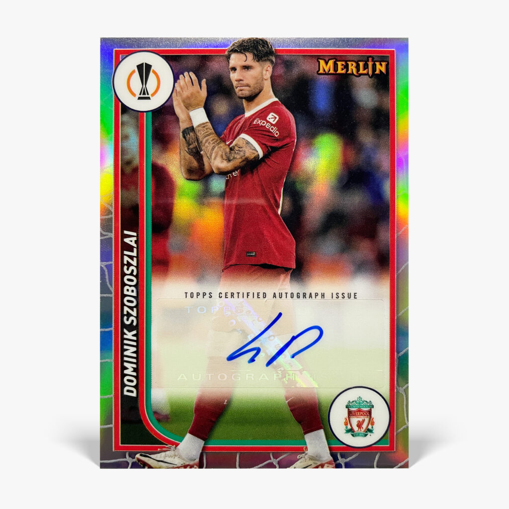 2023-24 Topps Merlin UCC - Dominik Szoboszlai Autograf