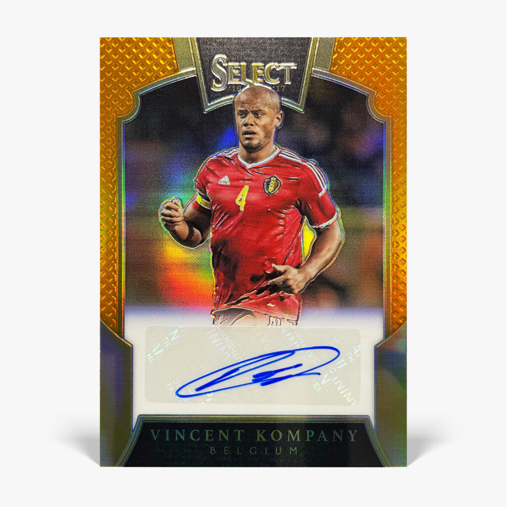 2016-17 Panini Select - Vincent Kompany Autograf /50