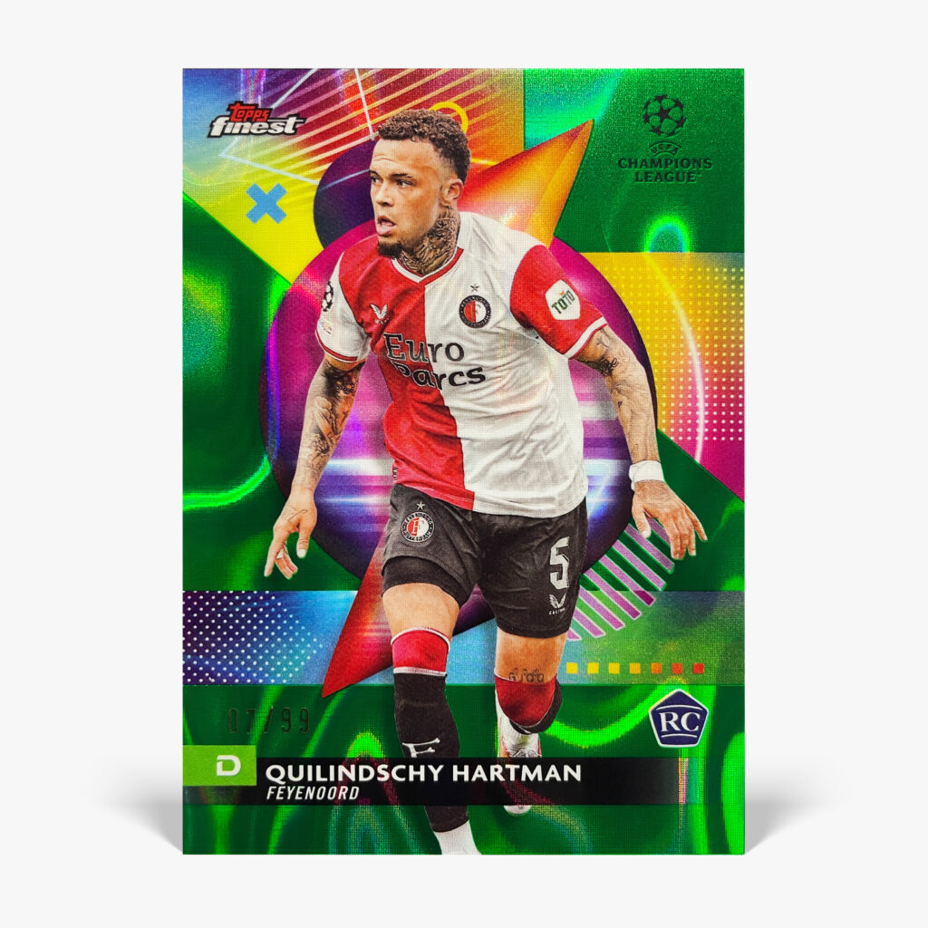 2023-24 Topps Finest UCC - Quilindschy Hartman /99