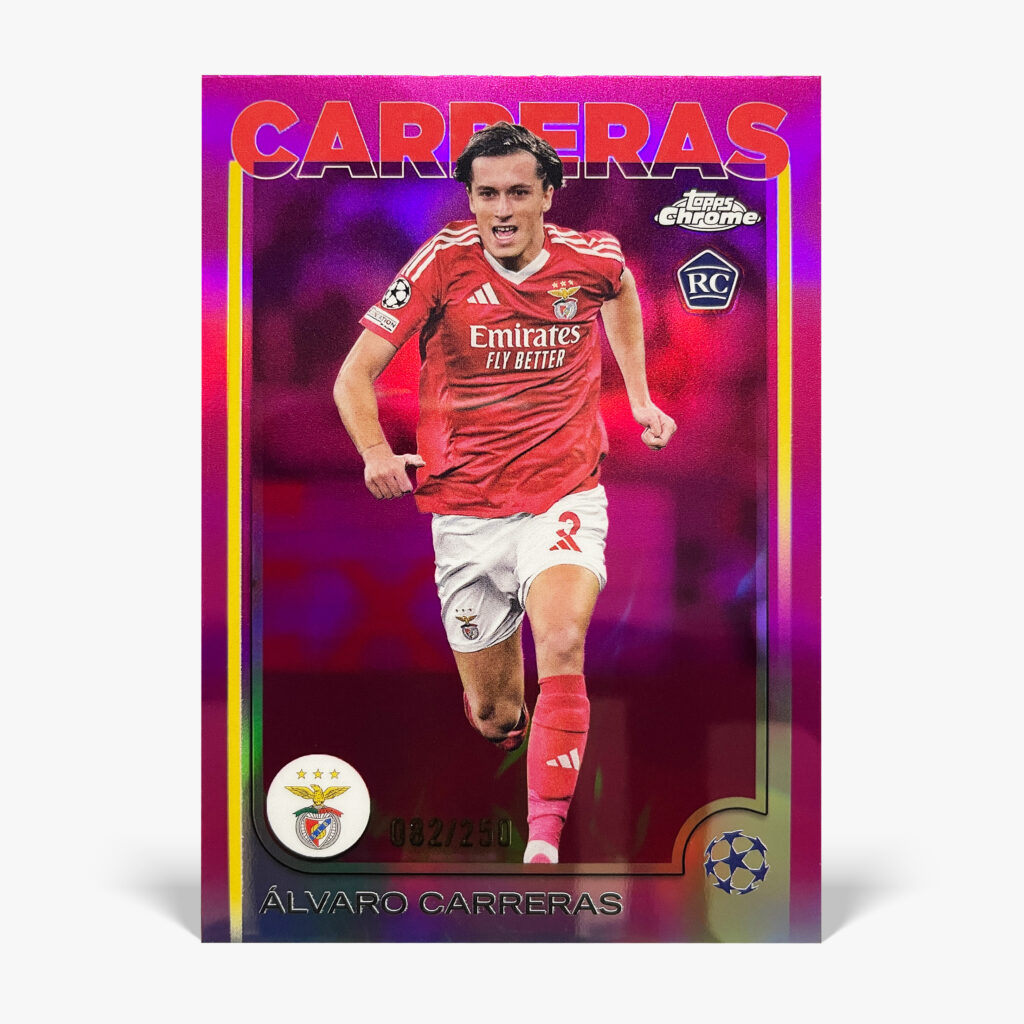 2024-25 Topps Chrome UCC - Álvaro Carreras /250