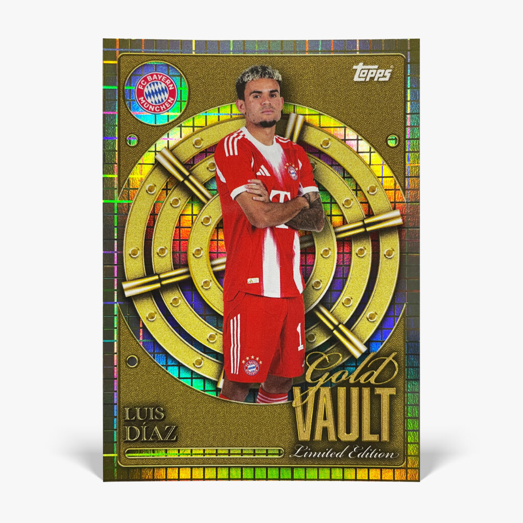 2025-26 Topps Bayern München Collector Tin - Gold Vault - Luis Díaz