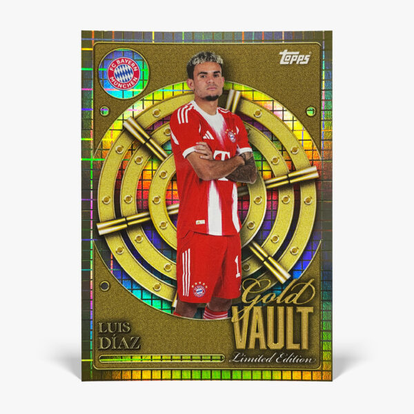 2025-26 Topps Bayern München Collector Tin - Gold Vault - Luis Díaz
