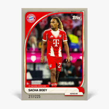 2025-26 Topps Bayern München Collector Tin - Sacha Boey /225