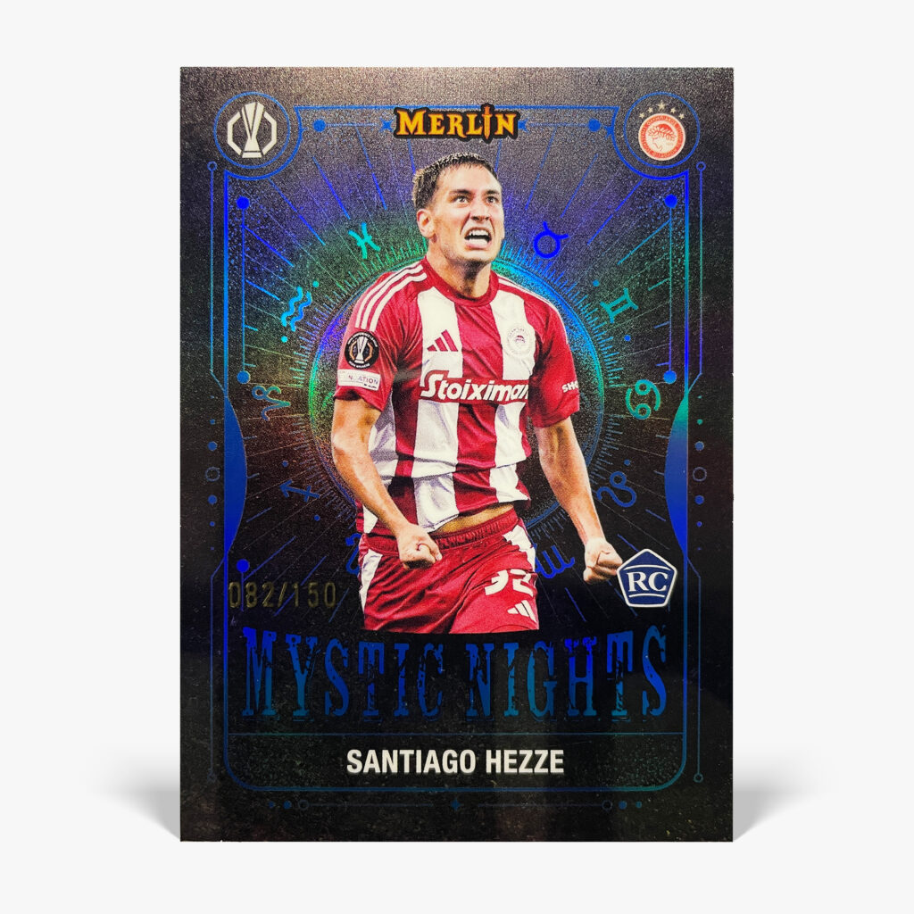 2024-25 Topps Merlin UCC - Mystic Nights - Santiago Hezze /150